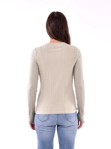 REMERA DALIA VERDE GRISACEO