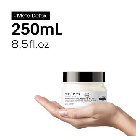 Máscara L'Oréal Professionnel Metal Detox Para Cabellos Con Color 250 ml