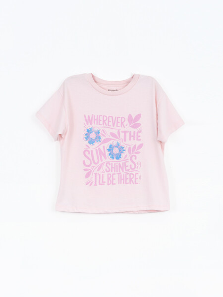 REMERA ALTEA ROSA CLARO