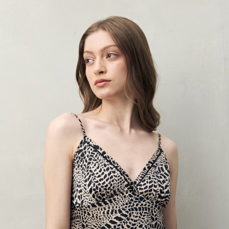 CAMISON MAGNOLIA PRINTED Animal Print