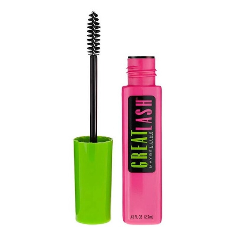 Máscara de pestañas lavable Maybelline Great Lash Very Black Very black