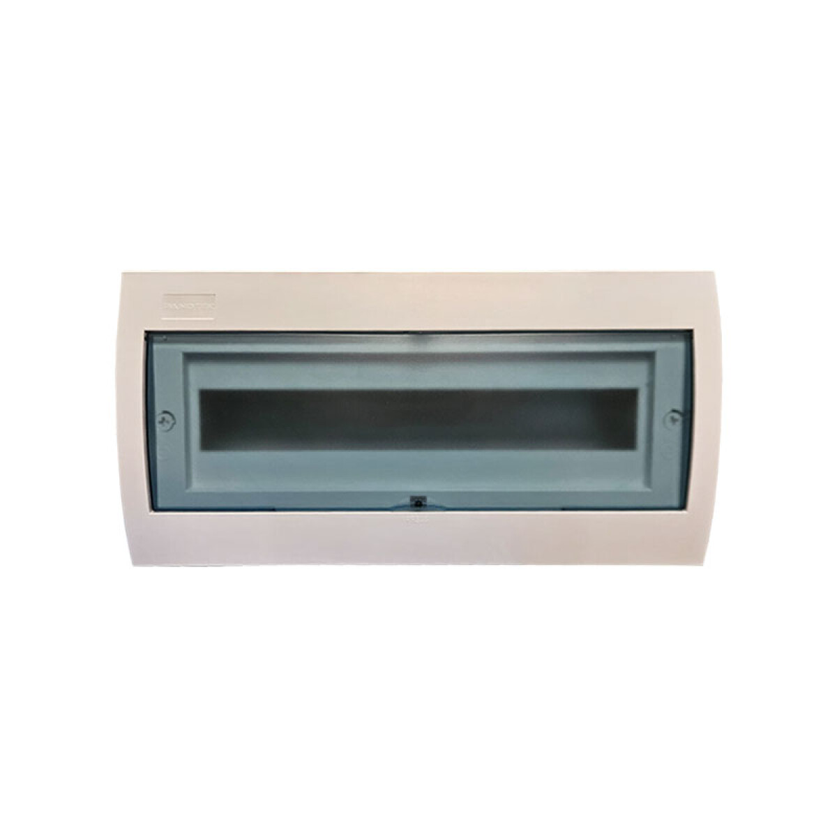 Tablero de embutir 18 módulos con puerta fumé - CAJ00057 