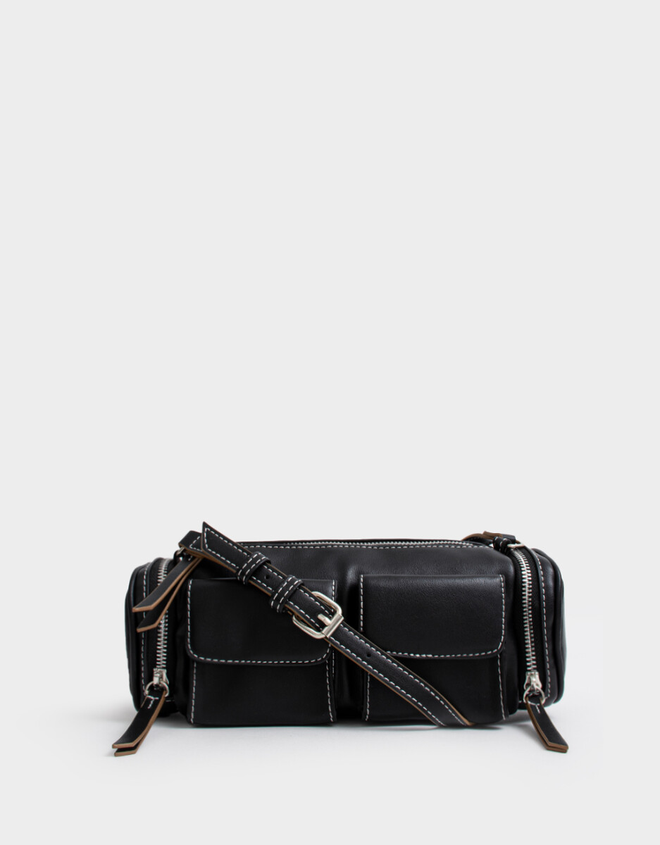 Bandolera Multipocket Suede 