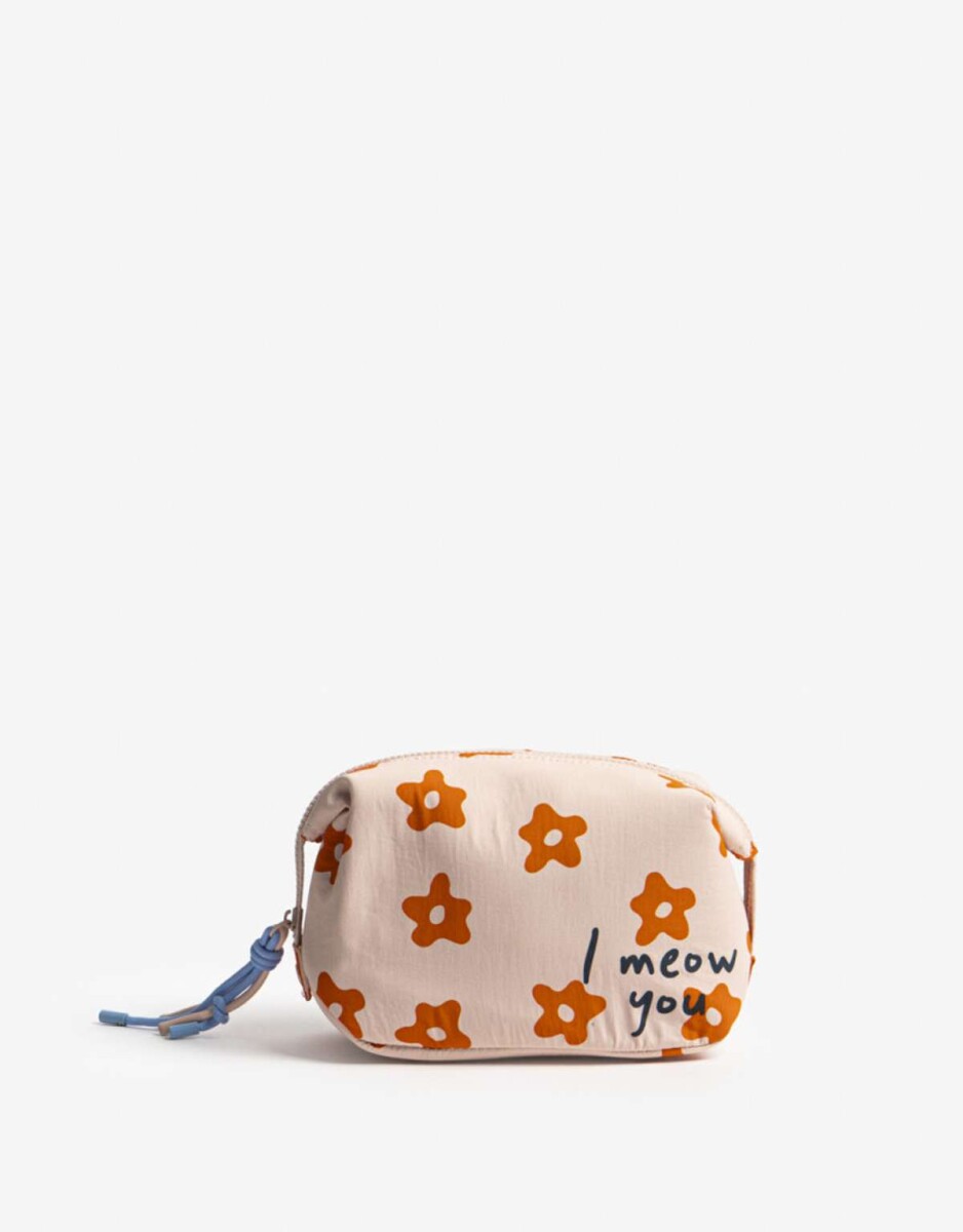 Porta Cosméticos Estampado - Estampado Flores 