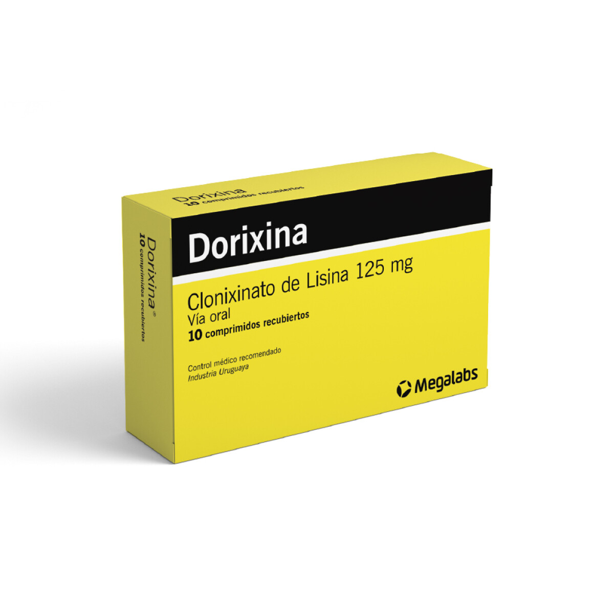 Dorixina 125mg X10 Cápsulas Cajita 
