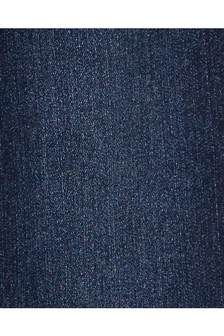 Pantalón jean, estilo deportivo, azul oscuro. Talles 6-14 Pantalón jean, estilo deportivo, azul oscuro. Talles 6-14