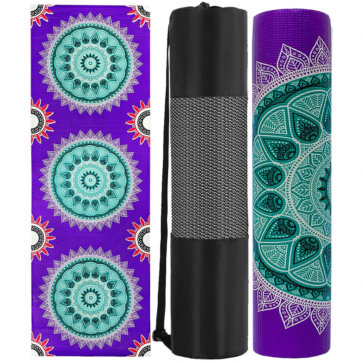Colchoneta Yogamat Estampada Pilates, Yoga, Fitness - Fit001013-m2 
