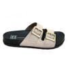 Sandalias Moleca Zuecos de Mujer - 5436.401-13251 Dorado-negro