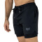 SHORT WAR 2N1 MEN POLY/ELAST EVERLAST DYNAMIC NA M6 BLACK