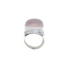 Anillo Oval-Plata 925-Piedra Cuarzo rosa-AN3944 conpiedra