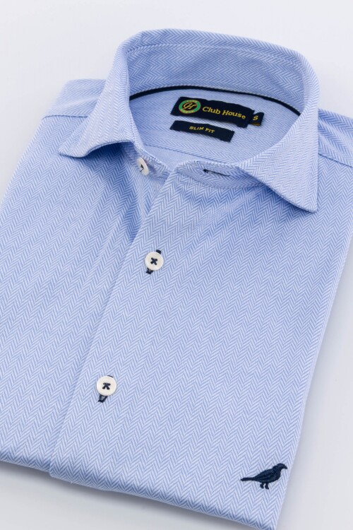 Camisa espigada Slim Fit Camisa espigada Slim Fit