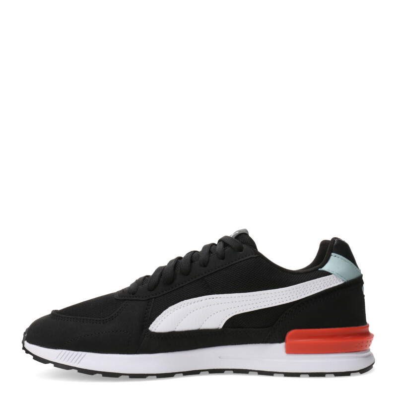 Championes de Hombre Puma Graviton Negro - Blanco - Verde Agua