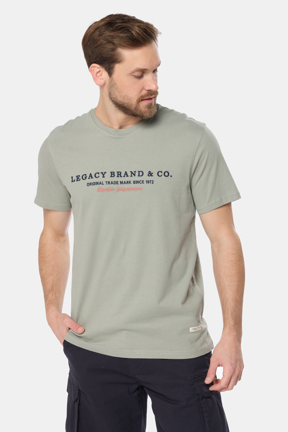 REMERA BORDADA Verde