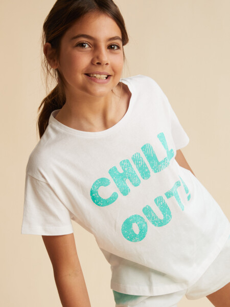 Remera manga corta Chill