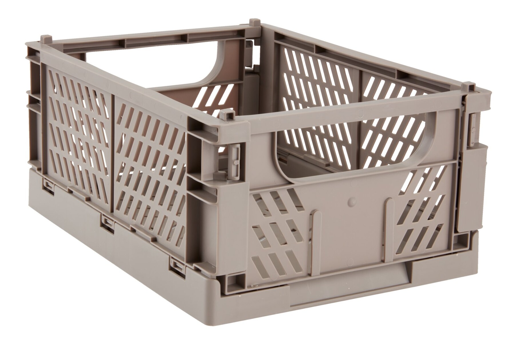 Cesta MILAS A25xL34xA15cm plegable gris 
