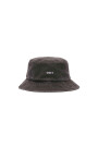 BOLD PIGMENT TWILL BUCKET HAT Negro