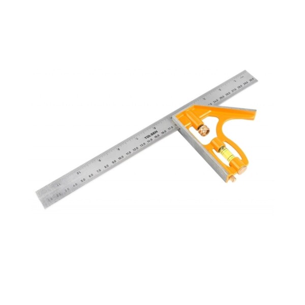 ESCUADRA COMBINADA 12" 300mm TOLSEN Escuadra Combinada 12" 300mm Tolsen