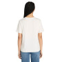 Polo Logo Mujer Vintage White
