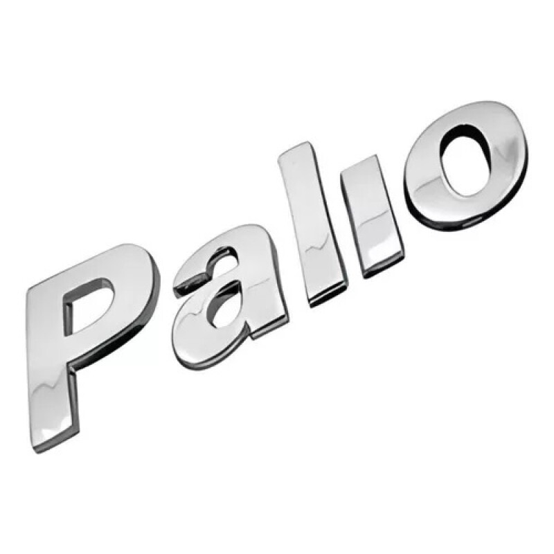 EMBLEMA TRASERO "PALIO" (CROMADO) Emblema Trasero "palio" (cromado)