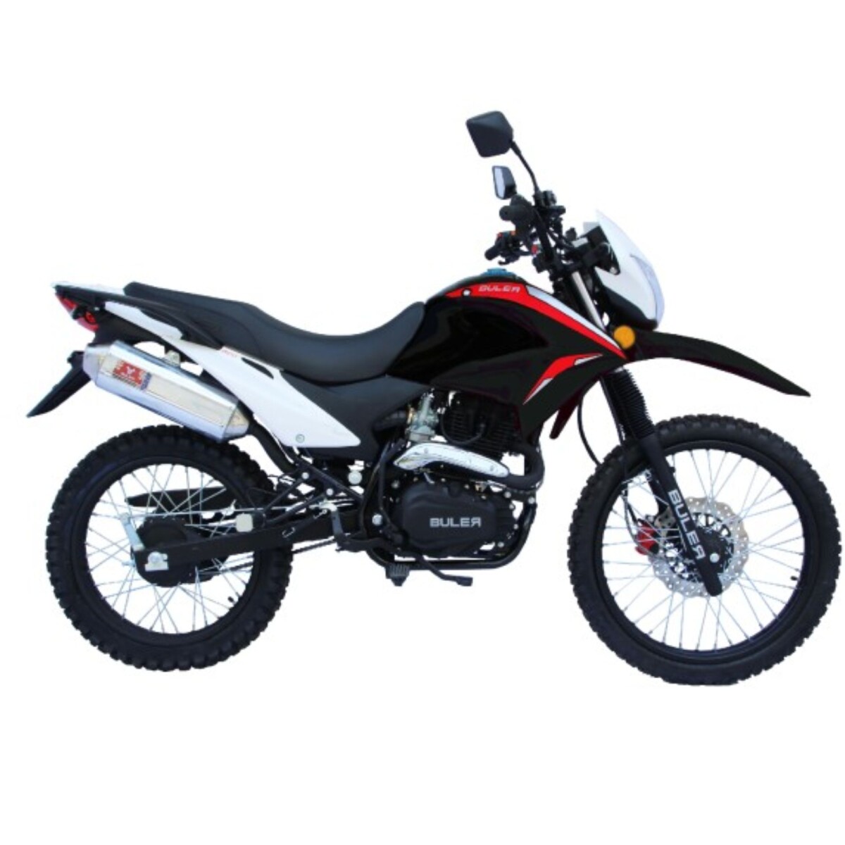 Motocicleta Buler Trail ADV 200cc VX3 Rayos - Negro 