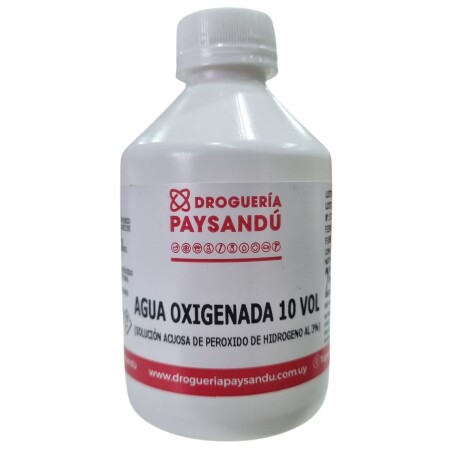 Agua Oxigenada 10 Vol. 250 cc