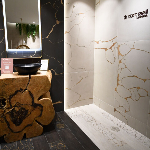 PORCELANATO MARMOLADO 20X120 MATE BLANCO DECORADO ROBERTO GAMAS DE BLANCO