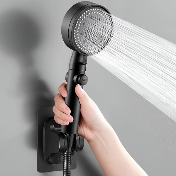 Duchero Lluvero Teléfono Baño 5 Modos de Presión Con Soporte Duchero Lluvero Teléfono Baño 5 Modos de Presión Con Soporte