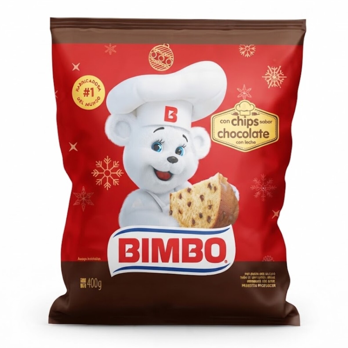 Bimbo Pan Dulce Con Chips De Chocolate 400g 