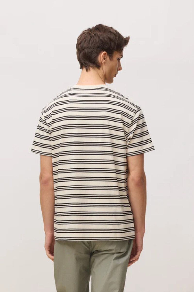 OFF-WHITE STRIPES TEE Blanco
