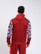 CAMPERA PRO TRAINING CAMO Nacional Hombre Beige, ordeaux