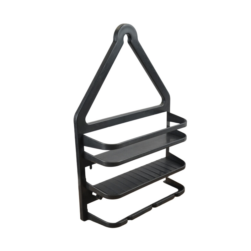 Porta shampoo colgante NEGRO