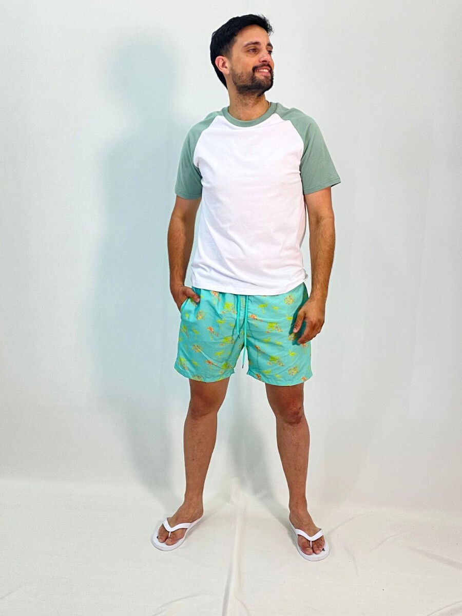 Short de baño Dante - Flamingo 