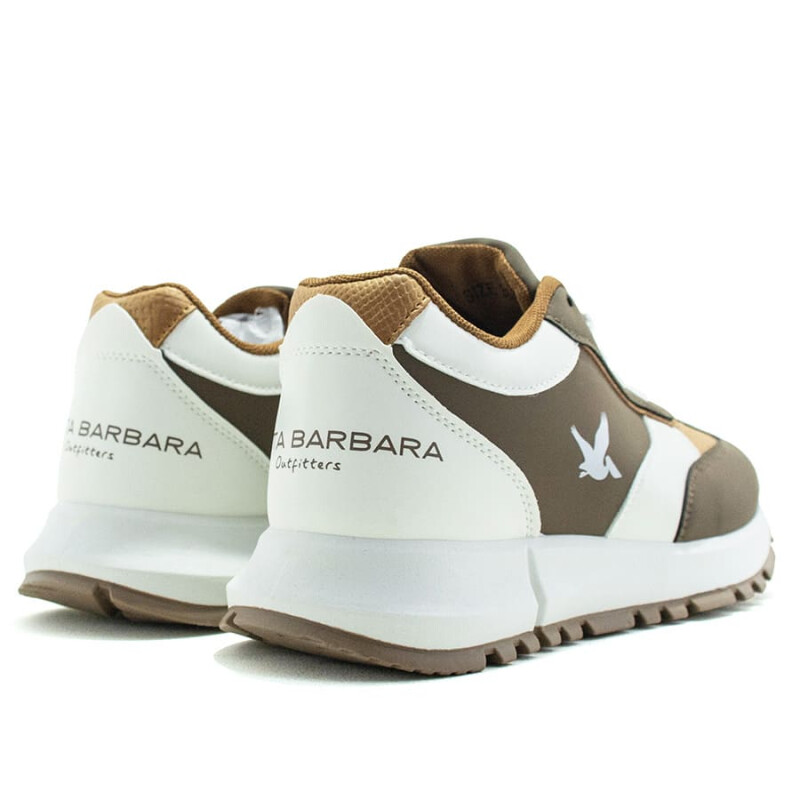 Championes Santa Barbara Nantes de Mujer - NANTES Blanco-marron