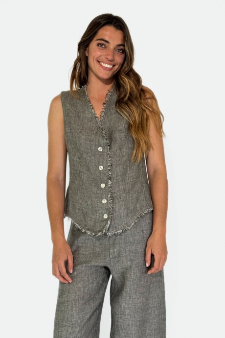 CHALECO TEODORA Gris
