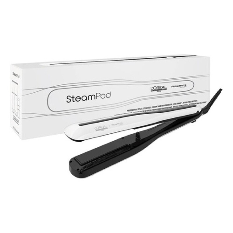 Planchita de pelo a vapor Loreal Professionnel Steampod Blanco