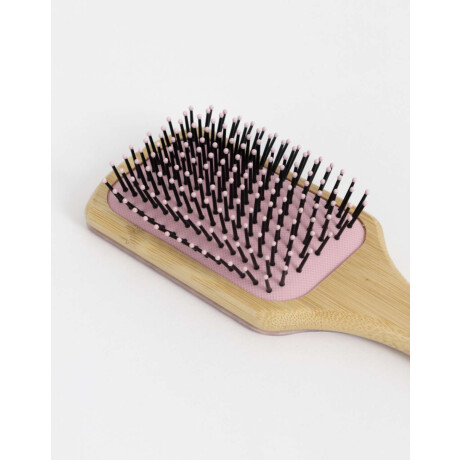 Cepillo Cuadrado De Bamboo Combinacion Multicolor