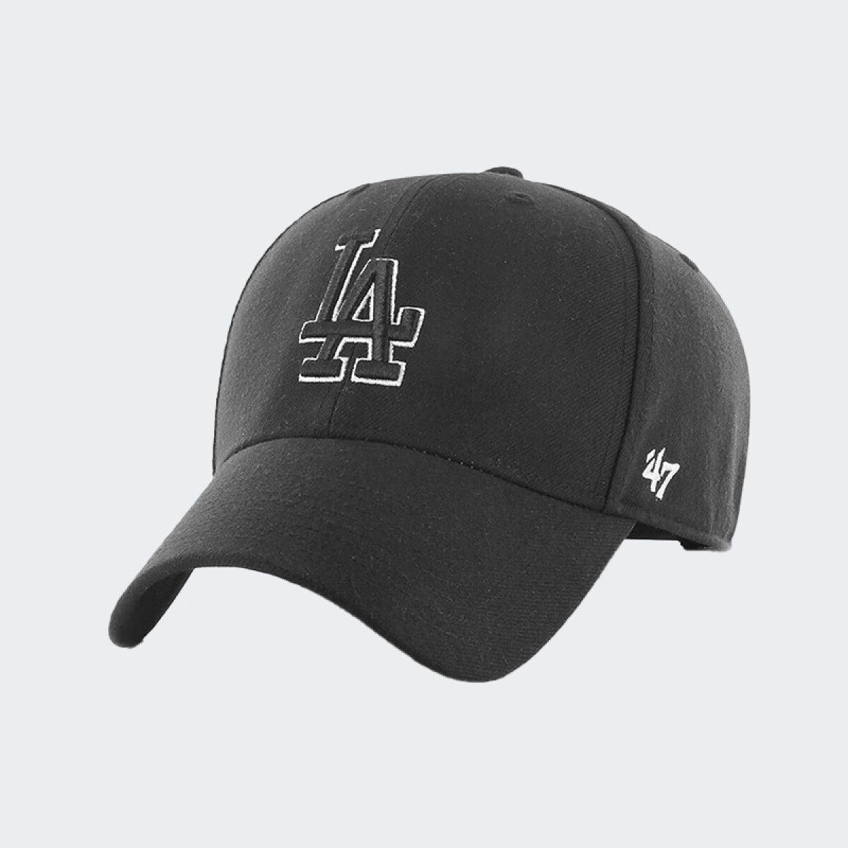 Gorro 47 Brand MLB Los Angeles Dodgers Snapback - Negro 