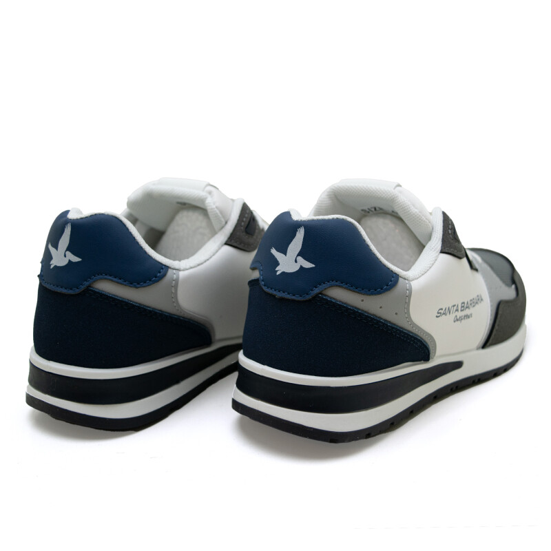 Championes Santa Barbara ANDOVER Hombre Blanco-gris