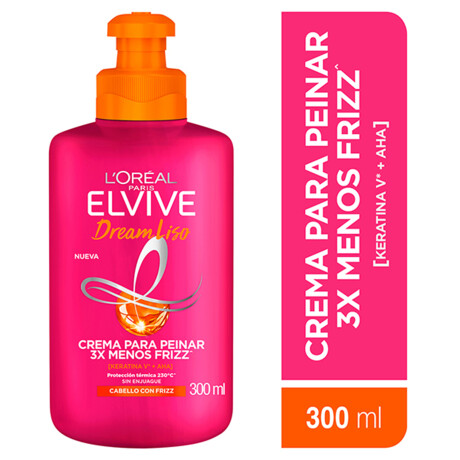 Crema Para Peinar Elvive Dream Liso 300ml Crema Para Peinar Elvive Dream Liso 300ml