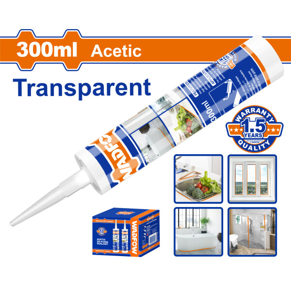 SILICONA TRANSPARENTE 300ML WADFOW WGQ2T32 SILICONA TRANSPARENTE 300ML WADFOW WGQ2T32