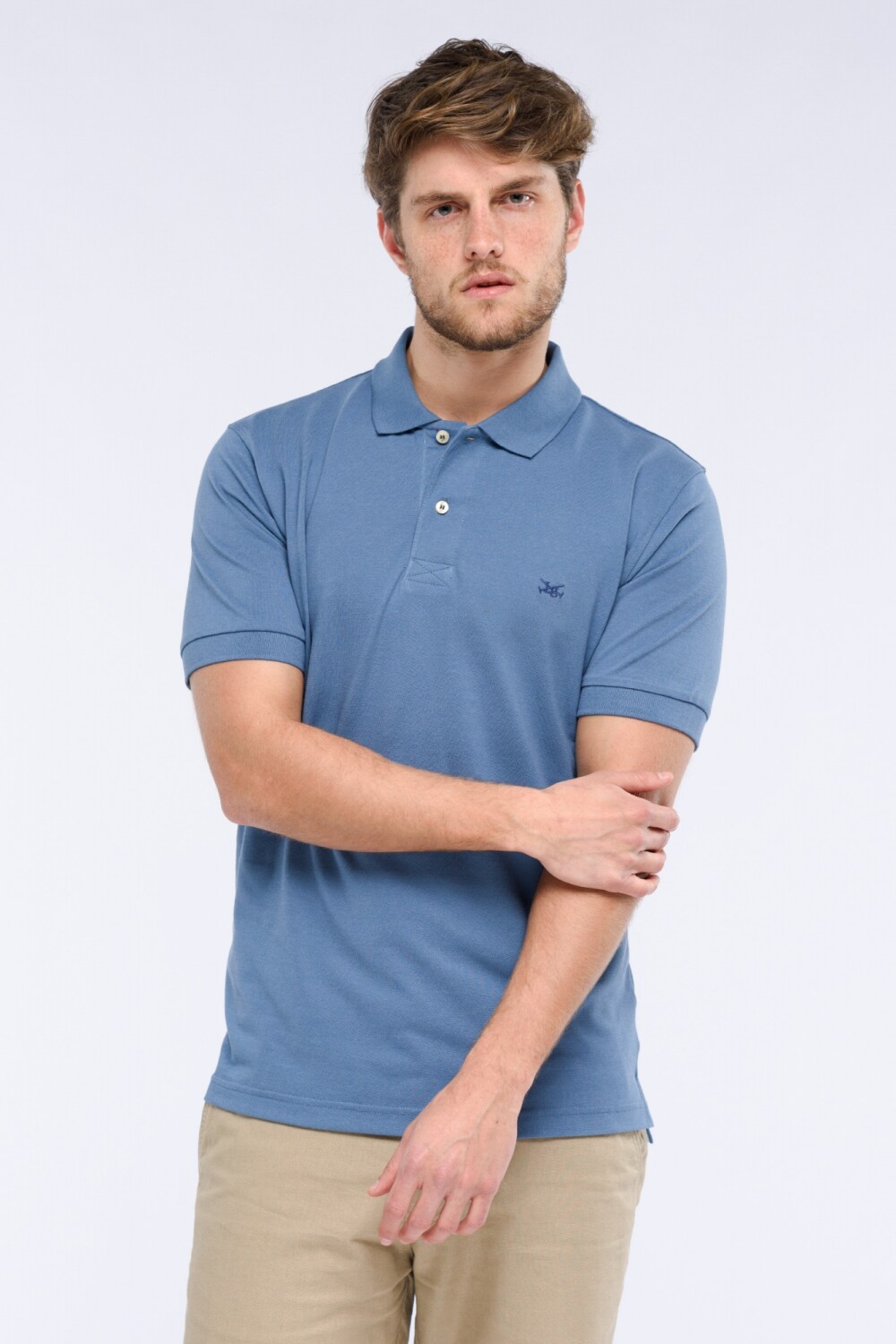 POLO PIQUE LISA Celeste