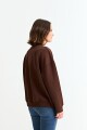 Sweatshirt con estampa Charme de Paris MARRON