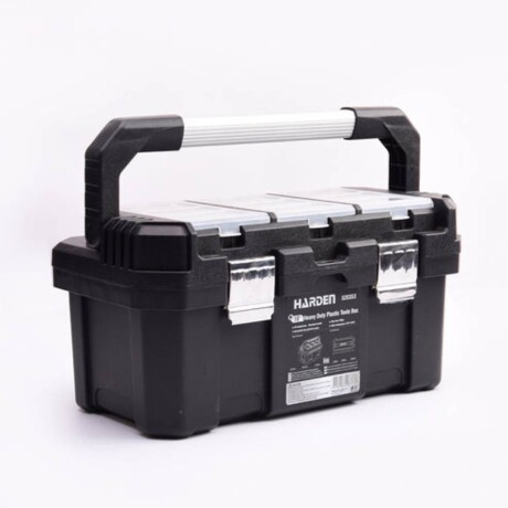 CAJA DE HERRAMIENTAS DE PLÁSTICO RESISTENTE MANGO ALUMINIO DE 45 CM N/a