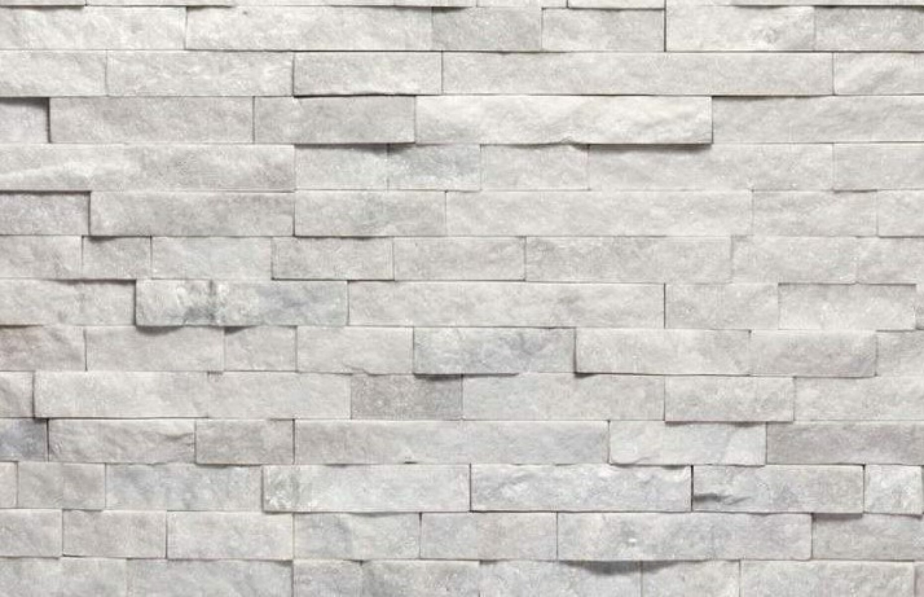 Piedra Natural Brick Blanca - 0.72m2 
