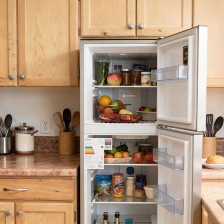 Refrigerador Inverter Daewoo Heladera de 332 Lts Frio Seco Color gris