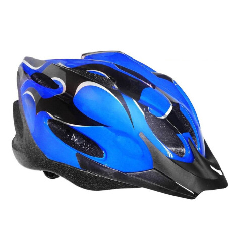 Casco Profesional Ajustable Bicicleta Roller Ciclismo Negro