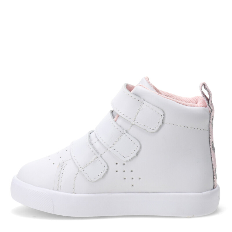 Botas Infantiles Bibi Agility Mini Blanco - Rosa
