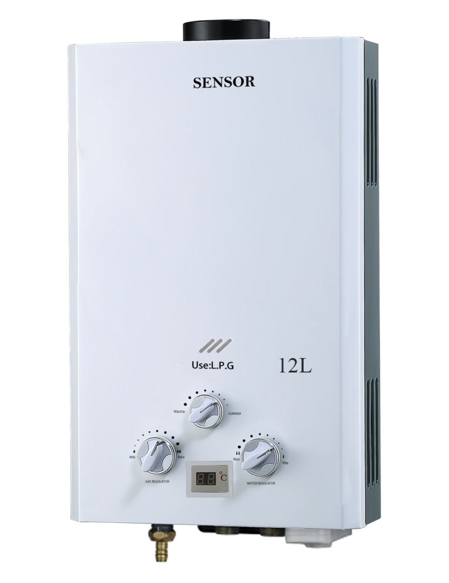 CALENTADOR DE AGUA SENSOR 12 LTS 