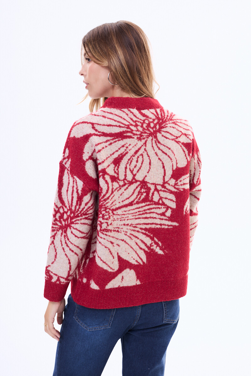 Buzo tejido Astorga Rojo