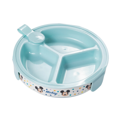 Plato Térmico con Ventosa para Bebé 318 ml Mickey